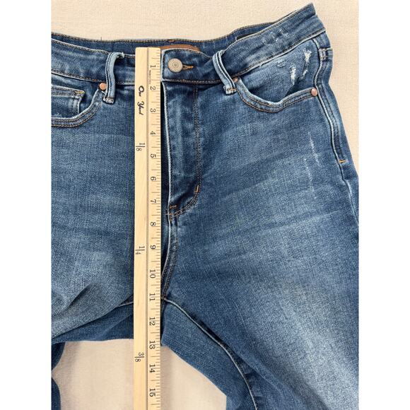 Judy Blue High Rise Slim Jeans Tummy Control 9 29 Johanna - Picture 10 of 12